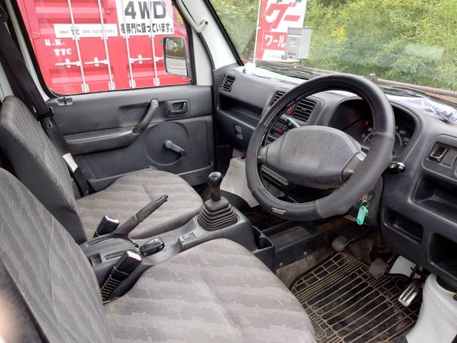 キャリイトラック KCエアコン・パワステ 4WD 軽トラック MT エアコン パワーステアリング 鳥居 アオリ新車外し交換(2枚目)