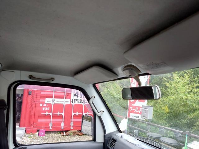 キャリイトラック KCエアコン・パワステ 4WD 軽トラック MT エアコン パワーステアリング 鳥居 アオリ新車外し交換(9枚目)