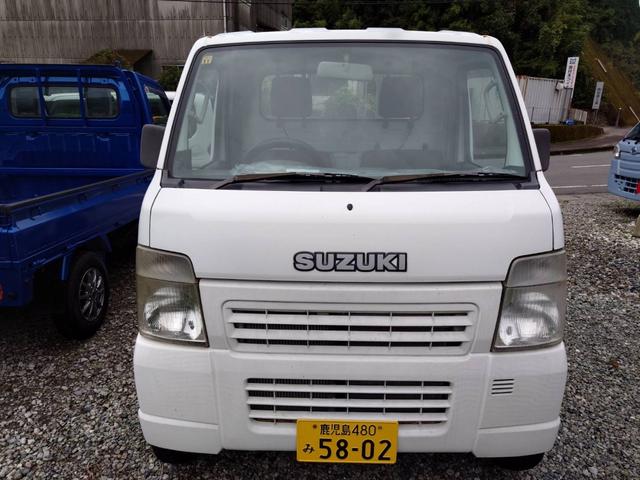 キャリイトラック KCエアコン・パワステ 4WD 軽トラック MT エアコン パワーステアリング 鳥居 アオリ新車外し交換(11枚目)