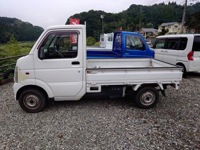 キャリイトラック KCエアコン・パワステ 4WD 軽トラック MT エアコン パワーステアリング 鳥居 アオリ新車外し交換(13枚目)