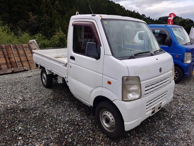 キャリイトラック KCエアコン・パワステ 4WD AT エアコン パワーステアリング 鳥居 アオリ新車外し!(11枚目)