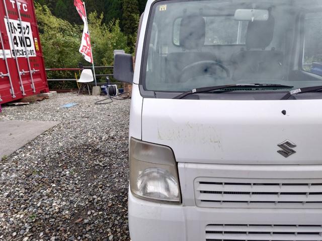 キャリイトラック KCエアコン・パワステ 4WD AT エアコン パワーステアリング 鳥居 アオリ新車外し!(12枚目)