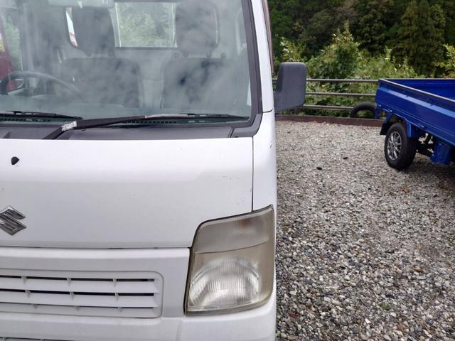 キャリイトラック KCエアコン・パワステ 4WD AT エアコン パワーステアリング 鳥居 アオリ新車外し!(13枚目)