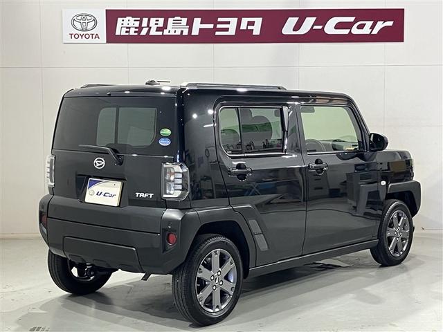 タフト Ｇ　運転席助手席エアバッグ　被害軽減ブレーキ　Ｉストップ　リアカメラ　メモリナビ　スマートキー＆プッシュスタート　横滑り防止　点検記録簿　ドライブレコーダー　フルセグ地デジＴＶ　ナビＴＶ　ＥＴＣ　ＤＶＤ（2枚目）