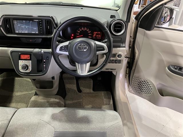 パッソ X Gパッケージ 地デジ Aストップ DVD Bカメラ 衝突軽減ブレーキ ESC イモビライザー ETC スマートキー LEDヘッドライト メモリーナビ ABS 記録簿 ドラレコ デュアルエアバッグ ナビ&TV(3枚目)