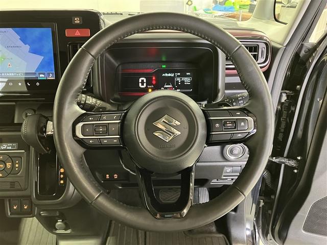 スペーシアカスタム ハイブリッドＸＳターボ　半革　ＥＳＣ　クルーズＣ　ナビＴＶ　地デジＴＶ　パワーウィンドゥ　ＬＥＤヘッドライ　スマートキ　サイドエアバッグ　リモコンキー　盗難警報装置　フルオートエアコン　ＰＳ　エアバック　ＡＢＳ　メモリーナビ（9枚目）