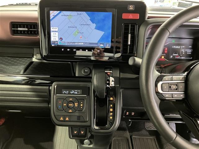 スペーシアカスタム ハイブリッドＸＳターボ　半革　ＥＳＣ　クルーズＣ　ナビＴＶ　地デジＴＶ　パワーウィンドゥ　ＬＥＤヘッドライ　スマートキ　サイドエアバッグ　リモコンキー　盗難警報装置　フルオートエアコン　ＰＳ　エアバック　ＡＢＳ　メモリーナビ（13枚目）