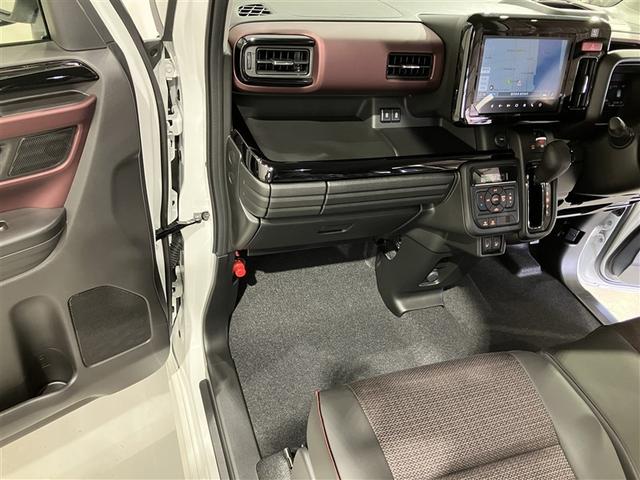 スペーシアカスタム ハイブリッドＸＳ　サイドカーテンエアバック　取説記録　盗難警報装置　運転席エアバッグ　両側電動パワースライドドア　半革シート　ＤＶＤ　地デジ　ＬＥＤヘッドライト　アイドリングＳ　スマートキー　横滑り防止装置　ＡＢＳ（4枚目）