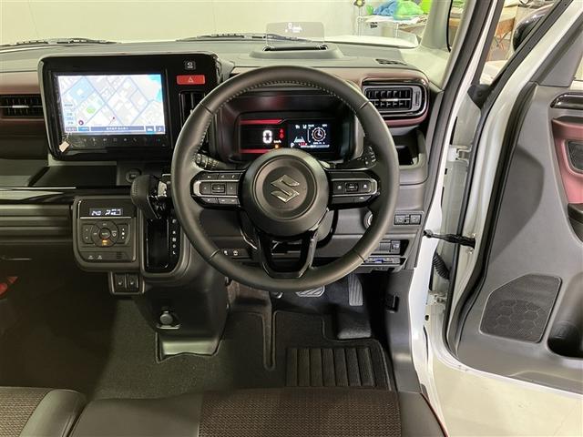 スペーシアカスタム ハイブリッドXS サイドカーテンエアバック 取説記録 盗難警報装置 運転席エアバッグ 両側電動パワースライドドア 半革シート ETC 地デジ LEDヘッドライト スマートキー 横滑り防止装置 オートクルーズコントロール(3枚目)