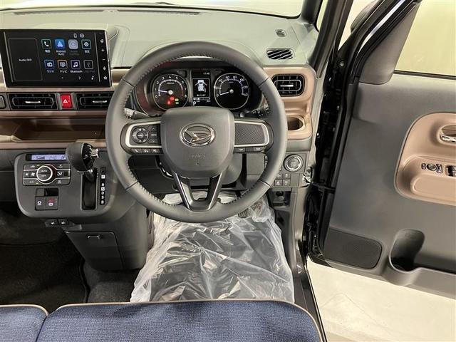 ムーヴキャンバス セオリーＧ　テレビ　ＩＳＴＯＰ　衝突軽減ブレーキ　ＬＥＤヘッド　横滑り防止機能　両側オートスライドドア　Ｂカメラ　フルセグＴＶ　サイドエアバッグ　イモビライザー　キーフリー　エアバッグ　オートエアコン　ＡＢＳ（3枚目）