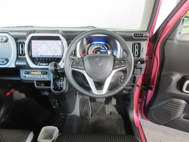 ハスラー ハイブリッドＸターボ　ＬＥＤヘッドライト　クルーズコントロール　バックモニター　ＤＶＤ　ナビＴＶ　フルオートエアコン　キーフリー　アルミホイール　メモリーナビ　サイドエアバッグ　運転席助手席エアバッグ　横滑り防止機能（3枚目）