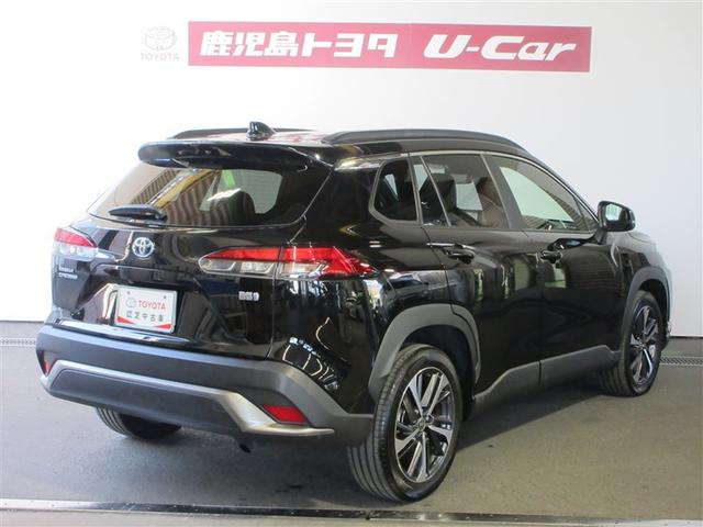 カローラクロス ハイブリッド Z ムーンルーフ 衝突軽減B 記録簿有 フルセグテレビ スマキ- 半レザー Bモニター アクティブクルーズコントロール メモリナビ イモビ LED AC 運転席Pシート キーレス パワステ アルミ ABS(2枚目)