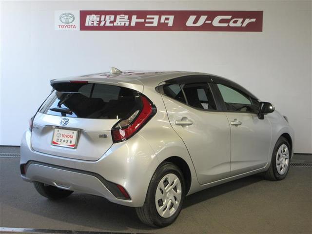 アクア X 踏み間違い防止 100V イモビ ナビ 点検記録簿 LEDヘッドライト スマートキー 横滑り防止機能 キーレスエントリー オートクルーズ オートエアコン ETC カーテンエアバッグ パワーステアリング(2枚目)