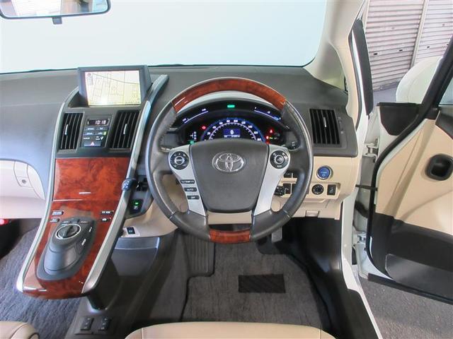 SAI G ツーリングセレクション 本革シート LEDライト 地デジTV 盗難防止 オートエアコン DVD再生 クルーズコントロール アルミホイール バックカメラ ETC スマートキー HDDナビ ドラレコ パワーステアリング(3枚目)