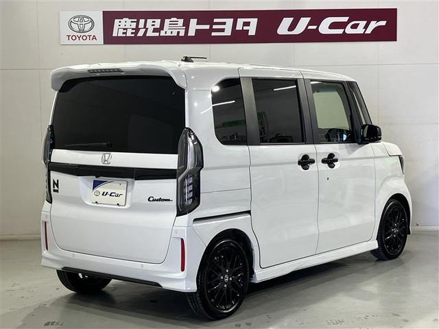 N-BOXカスタム Lターボ スタイル+ブラック スマ-トキ- エアバック ハーフレザーS 横滑り防止機能 ナビ&TV サイドカーテンエアバック Dレコ クルーズコントロール アルミホイール 助手席エアバッグ 地デジ セキュリティアラーム AAC(2枚目)