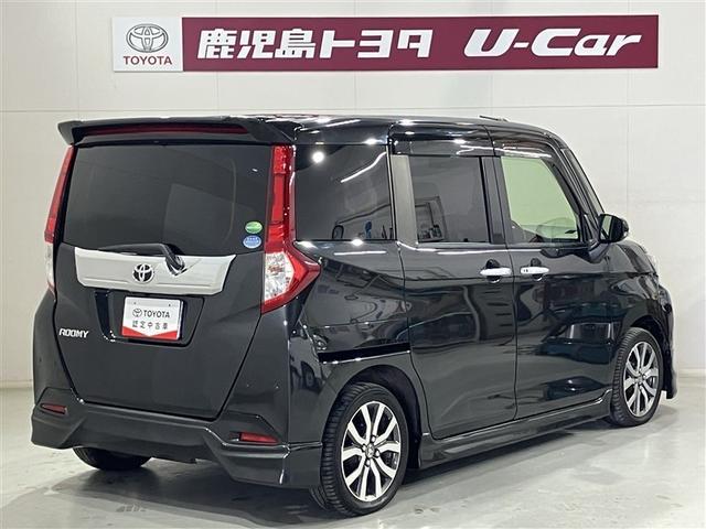 ルーミー カスタムG-T 助手席エアバック 両側オートスライドドア スマートキープッシュスタート LEDライト 横滑り防止機能 クルコン 点検記録簿 ETC付 アルミホイール キーレス DVD ナビ&TV セキュリティ エアロ(2枚目)