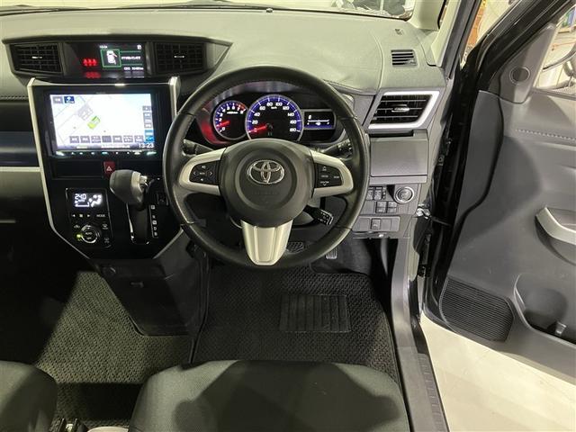 ルーミー カスタムG-T 助手席エアバック 両側オートスライドドア スマートキープッシュスタート LEDライト 横滑り防止機能 クルコン 点検記録簿 ETC付 アルミホイール キーレス DVD ナビ&TV セキュリティ エアロ(3枚目)