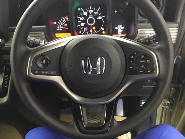 Ｎ－ＶＡＮ＋スタイル ファン・ターボホンダセンシング　メモリーナビ　リアカメラ　ＥＴＣ　イモビライザー　助手席エアバック　Ｓキー　ナビ＆ＴＶ　両面スライドドア　地デジ　ＡＡＣ　ターボ　キーフリーシステム　ＰＳ　クルコン　横滑り防止　パワーウインド　ＡＢＳ（3枚目）
