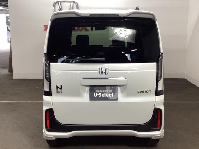 N-BOXカスタム ベースグレード 試乗車 メモリーナビ ドラレコ ETC CMBS Dレコ 禁煙 ベンチシート オートエアコン スマートキ LED 盗難防止装置 クルコン バックカメラ フルセグTV パワーステアリング エアバッグ(9枚目)