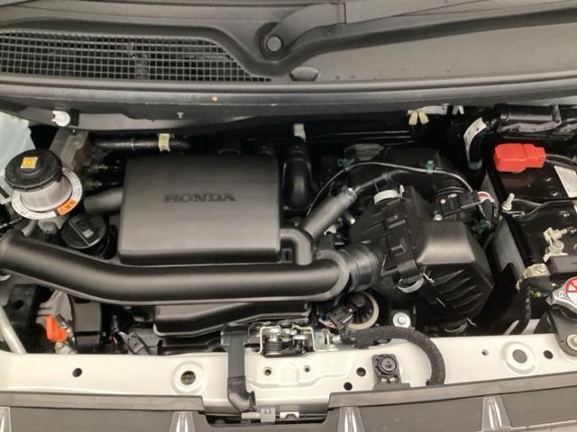 N-BOXカスタム ベースグレード 試乗車 メモリーナビ ドラレコ ETC CMBS Dレコ 禁煙 ベンチシート オートエアコン スマートキ LED 盗難防止装置 クルコン バックカメラ フルセグTV パワーステアリング エアバッグ(35枚目)