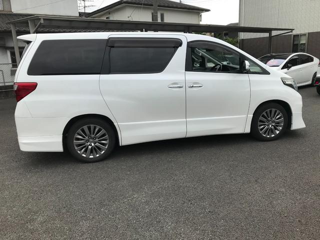 アルファード 240S タイプゴールド アルパインナビ フルセグTV Bカメラ モデリスタエアロ ツインムーンルーフ 両側電動スライドドア パワーバックドア クルーズコントロール クリアランスソナー 7人乗り ワンオーナー(5枚目)