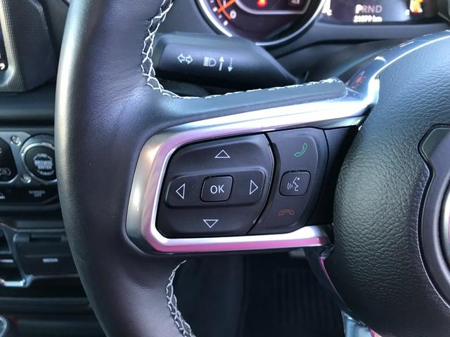 ジープ・ラングラーアンリミテッド サハラ 純正ナビ フルセグTV Bカメラ サブウーハー付きアルパイン製プレミアムスピーカー 黒革 シートヒーター&ステアリングヒーター アダプティブクルーズコントロール BSM 前後コーナーセンサー(14枚目)