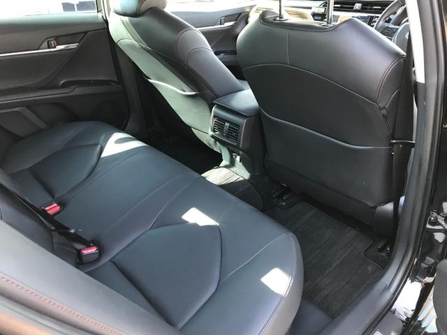 カムリ Ｇレザーパッケージ　ＴＲＤエアロ（Ｆ・Ｓ・Ｒ）　純正ナビ　フルセグＴＶ　Ｂカメラ　プリクラッシュセーフティー　レーダークルーズコントロール　ブラックレザーシート　シートヒーター　レーンアシスト　オートハイビーム　ＥＴＣ（22枚目）