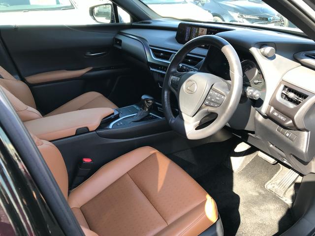 ＵＸ ＵＸ２５０ｈ　バージョンＣ　純正１２．３型ナビ　フルセグＴＶ　パノラミックビューモニター　プリクラッシュセーフティー　レーダークルーズコントロール　茶革シート　シートヒーター＆ステアリングヒーター　ブラインドスポットモニター（18枚目）