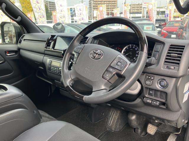 ハイエースバン スーパーGL ダークプライムII ETC バックカメラ ナビ TV レーンアシスト 衝突被害軽減システム 両側スライドドア オートマチックハイビーム オートライト スマートキー 電動格納ミラー AT USB(27枚目)