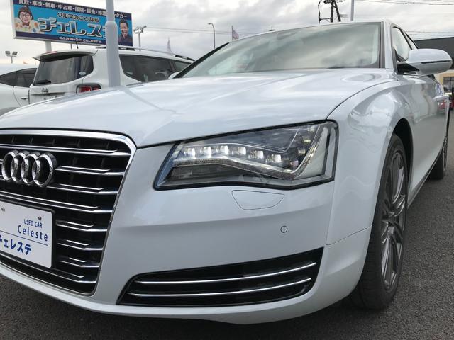 A8 3.0TFSIクワトロ 純正ナビ TV BOSEサウンド Bluetooth 黒革パワーシート シートヒーター クリアランスソナー クルーズコントロール パワートランク サンシェード 20インチアルミ(4枚目)