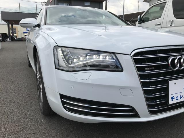 A8 3.0TFSIクワトロ 純正ナビ TV BOSEサウンド Bluetooth 黒革パワーシート シートヒーター クリアランスソナー クルーズコントロール パワートランク サンシェード 20インチアルミ(5枚目)