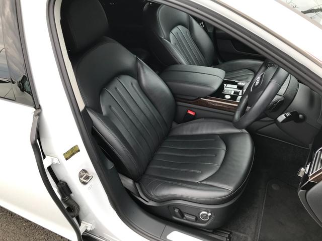 A8 3.0TFSIクワトロ 純正ナビ TV BOSEサウンド Bluetooth 黒革パワーシート シートヒーター クリアランスソナー クルーズコントロール パワートランク サンシェード 20インチアルミ(16枚目)