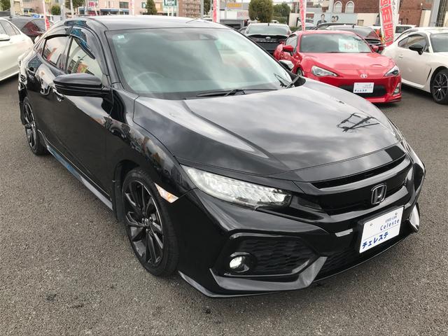 シビック ハッチバック　純正ナビ　フルセグＴＶ　バックカメラ　前後ドライブレコーダー　ＥＴＣ　クルーズコントロール　プッシュスタート　パドルシフト　衝突軽減　シートヒーター　レーンアシスト（3枚目）