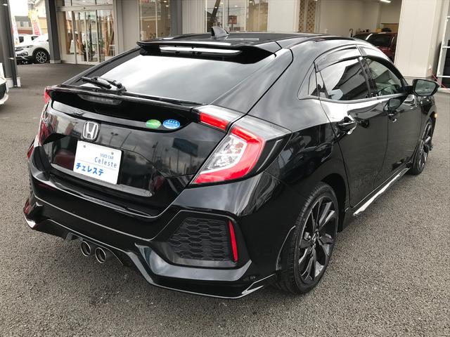 シビック ハッチバック　純正ナビ　フルセグＴＶ　バックカメラ　前後ドライブレコーダー　ＥＴＣ　クルーズコントロール　プッシュスタート　パドルシフト　衝突軽減　シートヒーター　レーンアシスト（6枚目）