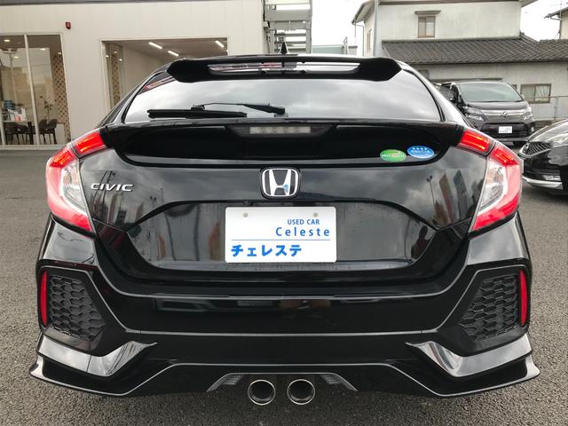 シビック ハッチバック　純正ナビ　フルセグＴＶ　バックカメラ　前後ドライブレコーダー　ＥＴＣ　クルーズコントロール　プッシュスタート　パドルシフト　衝突軽減　シートヒーター　レーンアシスト（7枚目）