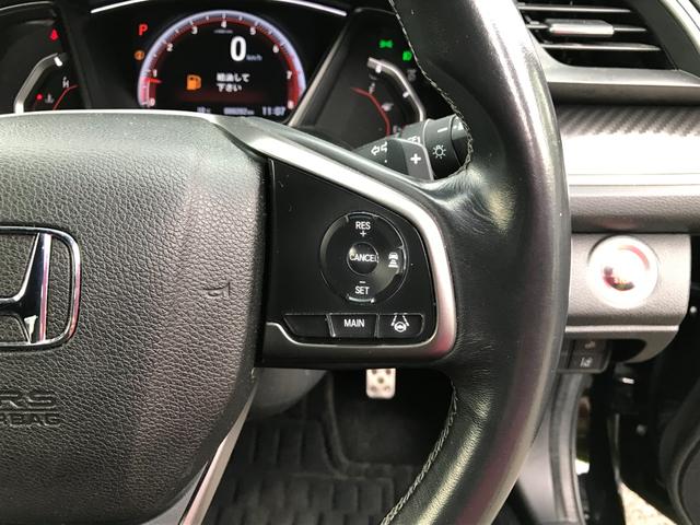 シビック ハッチバック　純正ナビ　フルセグＴＶ　バックカメラ　前後ドライブレコーダー　ＥＴＣ　クルーズコントロール　プッシュスタート　パドルシフト　衝突軽減　シートヒーター　レーンアシスト（13枚目）