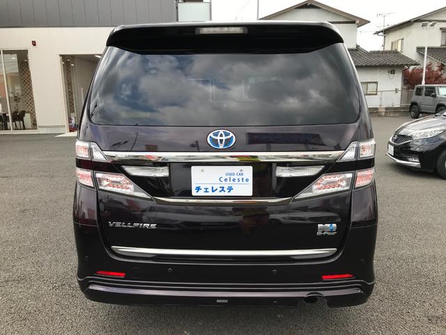 ヴェルファイアハイブリッド ＺＲ　Ｇエディション　メーカーナビ　サンルーフ　ＴＶ　　全周囲カメラ　リアモニター　パワーバックドア　左右パワースライドドア　フロントモデリスタスポイラー　社外２１インチアルミ　メモリー付き黒革パワーシート（9枚目）