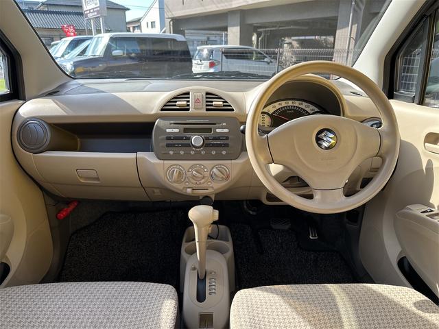 アルト F キーレス ETC付き 純正CDオーディオ付 盗難警報装置 衝突安全ボディ ライトレベライザー エアコン パワステ カーペットマット・バイザー 走行距離6万キロ代(12枚目)