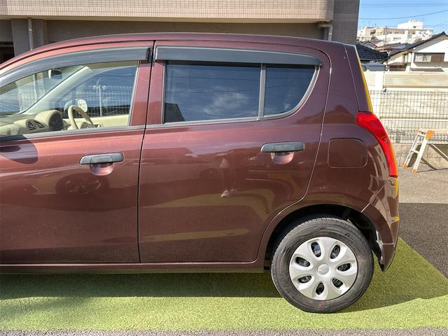 アルト F キーレス ETC付き 純正CDオーディオ付 盗難警報装置 衝突安全ボディ ライトレベライザー エアコン パワステ カーペットマット・バイザー 走行距離6万キロ代(44枚目)