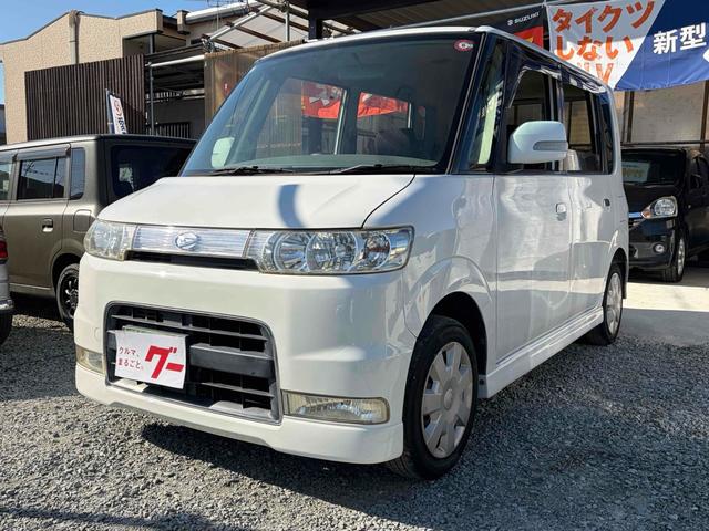 タント カスタムＬ　ＨＩＤ　キーレスエントリー　電動格納ミラー　ベンチシート　ＡＴ　盗難防止システム　ＡＢＳ　ＣＤ　ＭＤ　衝突安全ボディ　エアコン　パワーステアリング（3枚目）