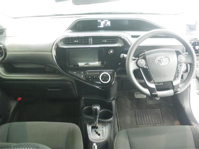 アクア Sスタイルブラック ・衝突回避支援TSS ICS イクリプスナビ/フルセグTV ETC バックモニター ドラレコ前後 スマートキー LEDヘッドランプ AUTOライト 電動格納ドアミラー 中古車ハイブリッド保証付(10枚目)