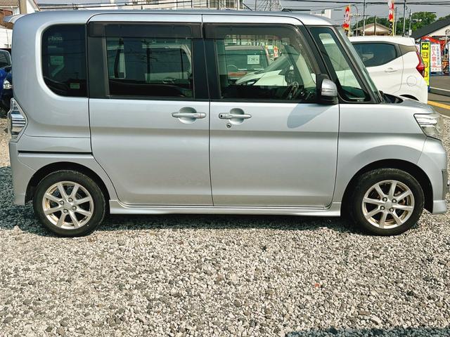 タント カスタムＸ　ＳＡ　ＥＴＣ　両側スライド・片側電動　衝突被害軽減システム　オートライト　ＬＥＤヘッドランプ　スマートキー　アイドリングストップ　電動格納ミラー　ベンチシート　ＣＶＴ　盗難防止システム　ＡＢＳ　ＥＳＣ　ＣＤ（14枚目）