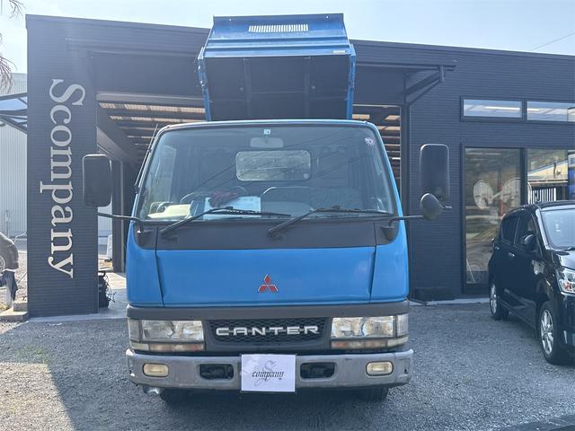 キャンター ダンプ　ＭＴ　後輪ダブル　エアコン　運転席エアバッグ（5枚目）