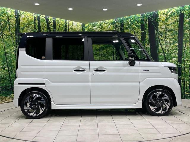 スペーシアカスタム ハイブリッドXS 届出済未使用車 両側電動ドア 衝突被害軽減システム レーダークルーズ ハーフレザーシート スマートキー LEDヘッド オートハイビーム 車線逸脱警報 オートライト オートエアコン シートヒ(27枚目)