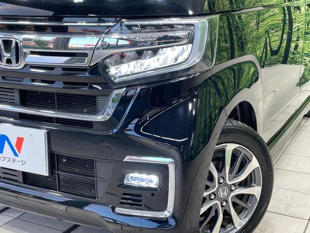 Ｎ－ＢＯＸカスタム Ｌ　電動スライドドア　バックカメラ　衝突軽減装置　アダプティブクルーズ　禁煙車　前席シートヒーター　コーナーセンサー　スマートキー　ＬＥＤヘッド　純正ディスプレイオーディオ　オートハイビーム　車線逸脱警報（12枚目）