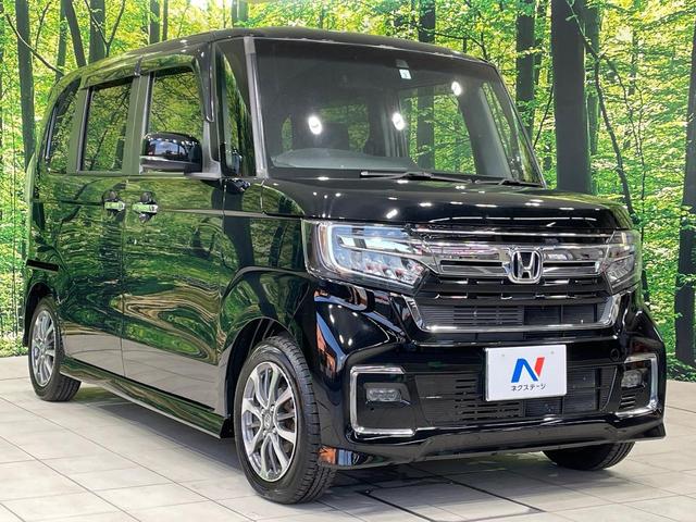 Ｎ－ＢＯＸカスタム Ｌ　電動スライドドア　バックカメラ　衝突軽減装置　アダプティブクルーズ　禁煙車　前席シートヒーター　コーナーセンサー　スマートキー　ＬＥＤヘッド　純正ディスプレイオーディオ　オートハイビーム　車線逸脱警報（16枚目）