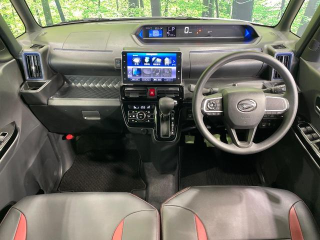 タント カスタムＸスタイルセレクション　両側電動ドア　純正９型ナビ　全周囲カメラ　衝突軽減装置　禁煙車　ハーフレザーシート　前席シートヒーター　ドラレコ　コーナーセンサー　スマートキー　ＬＥＤヘッド　ＥＴＣ　オートハイビーム　オートライト（2枚目）