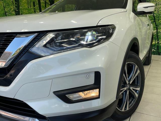 エクストレイル ２０Ｘｉ　４ＷＤ　純正ＳＤナビ　全周囲カメラ　衝突被害軽減システム　レーダークルーズ　禁煙車　電動リアゲート　ハーフレザーシート　ドラレコ　コーナーセンサー　スマートキー　ＬＥＤヘッド　ビルトインＥＴＣ（12枚目）