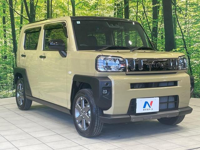 タフト Ｇ　ダーククロムベンチャー　ガラスルーフ　バックカメラ　メーカー９型ディスプレイオーディオ　衝突軽減装置　禁煙車　前席シートヒーター　ドラレコ　コーナーセンサー　スマートキー　ＬＥＤヘッド　ルーフレール　オートハイビーム（16枚目）