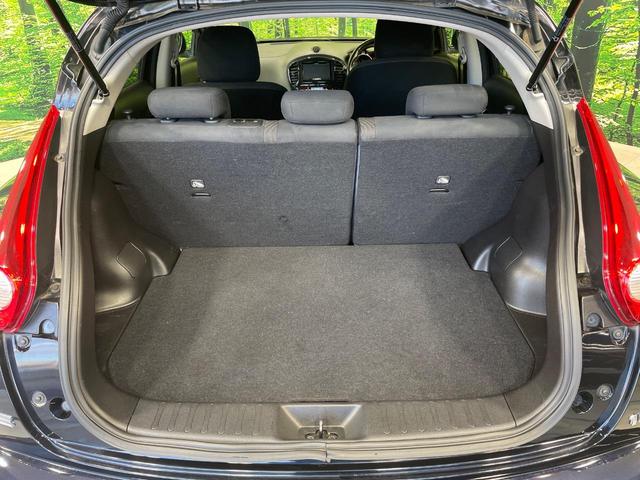 ジューク １６ＧＴ　タイプＶ　ターボ　ＨＤＤナビ　バックカメラ　禁煙車　ドラレコ　スマートキー　ＨＩＤヘッド　ＥＴＣ　オートライト　オートエアコン　１８インチアルミ　Ｂｌｕｅｔｏｏｔｈ　ＣＤ　ＤＶＤ　フルセグ　革巻きステアリング（36枚目）